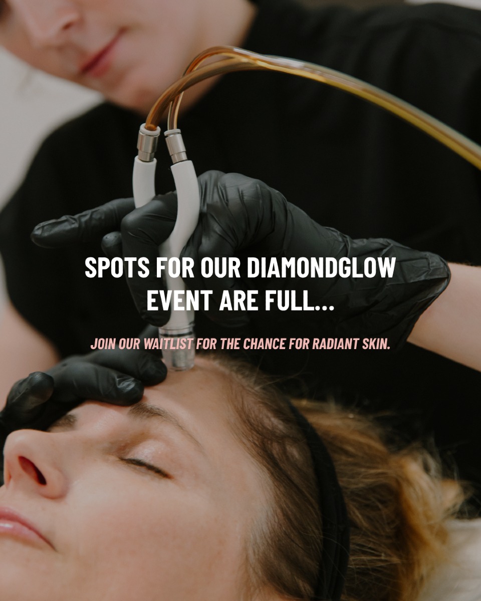 Our DiamondGlow Event is officially fully booked! ✨⁠

But don’t panic just yet, our waitlist is open, and trust us, this is a glow-up that's worth the wait⁠

Call 804-285-2320  to add your name to the waitlist!
If a spot opens, waitlist guests are the first to know.⁠

#acordrva #rvaaestheticcenter #richmondva #rvadermatology #medicalgradeskincare #glowingskin #cosmeticderm #rvamasteraesthetician