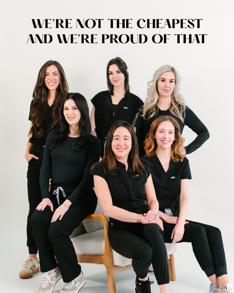We’re not the cheapest, and we’re proud of that. 💉✨

At our practice, we don’t cut corners. Our team is made up of trained, educated injectors and licensed aestheticians who are constantly learning, training, and staying ahead of the curve with the latest techniques and treatments. 

We believe your face is an investment, not a bargain deal. And we treat it that way, every single time.

So no, we’re not the cheapest. But we are experienced, trusted, and obsessed with giving you results that look natural, elevated, and safe. Call 804-285-2320 to book! 🩷

#acordrva #cosmeticderm #richmondva #rvainjector #804aesthetician #rvaaestheticcenter #rvadermatology #glowingresults #investinyourself #virginiaaesthetics