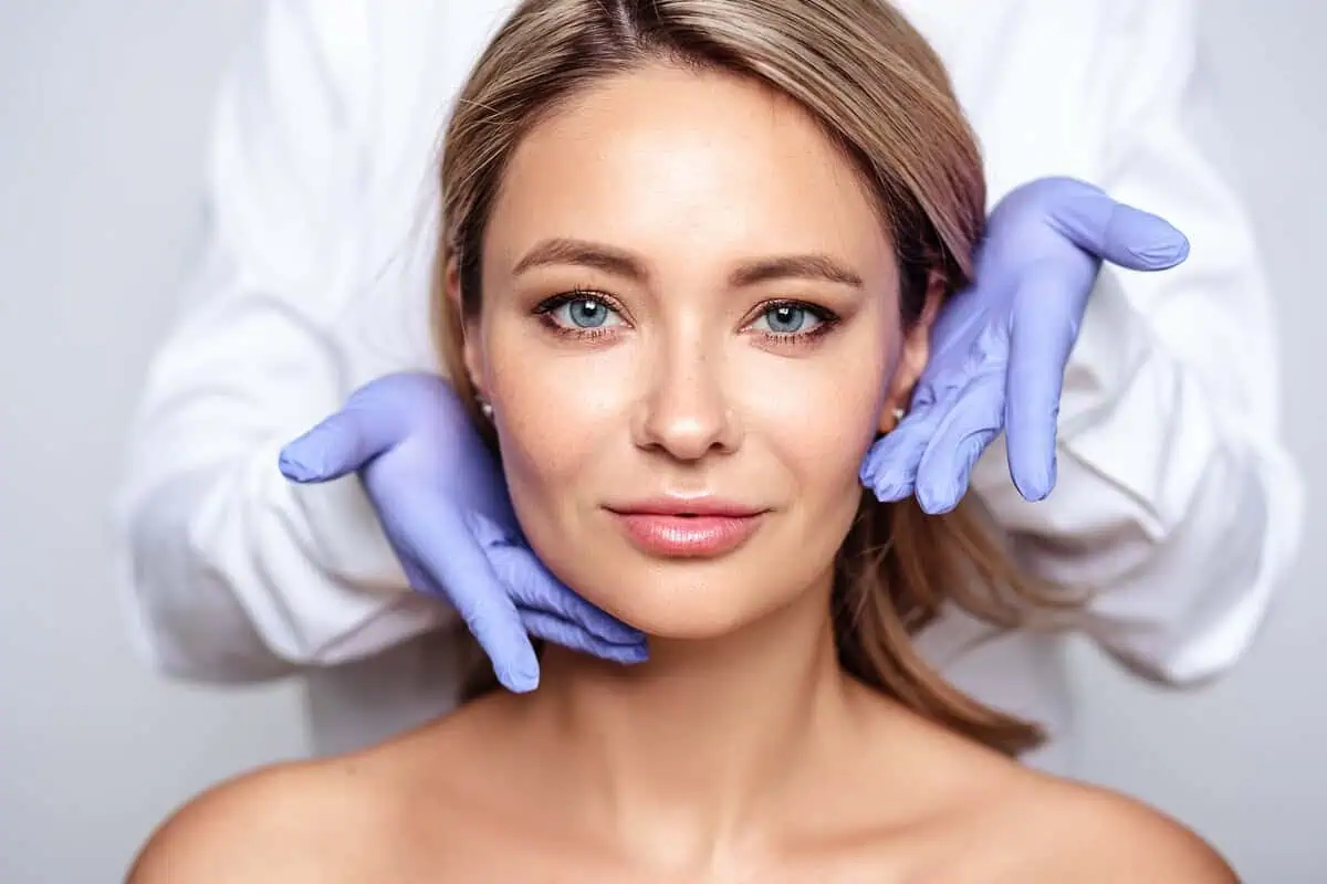 Woman receiving Botox at Aesthetic Center of Richmond Dermatology in Glen Allen, VA