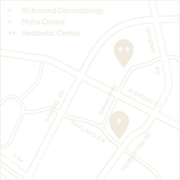 Location Icons | Aesthetic Center of Richmond in Glen Allen, VA